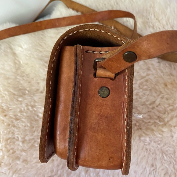 Vintage Celestial Leather Crossbody Purse - Picture 13 of 13